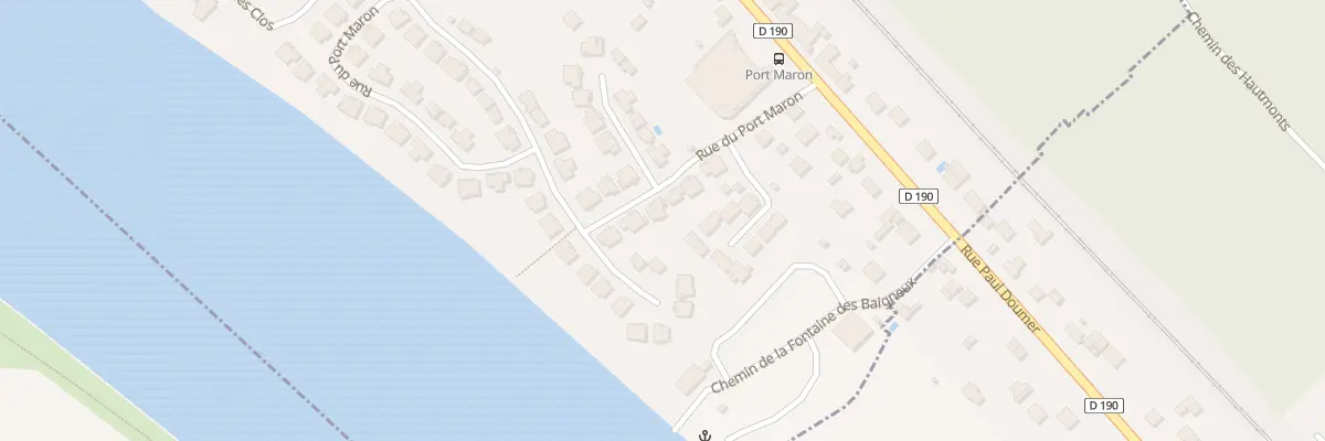 Plan du 10 Rue du Port Maron à Vaux-sur-Seine