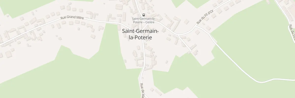 Plan du 5 Rue du Mailly à Saint-Germain-la-Poterie