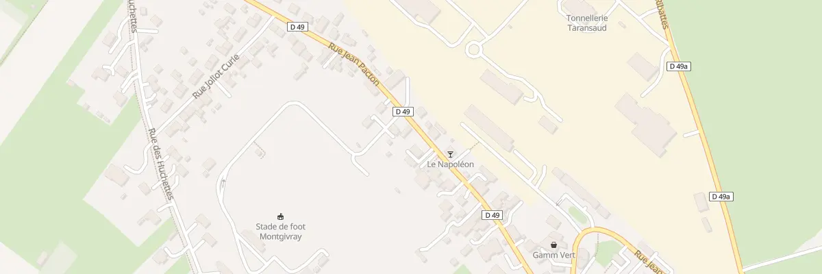 Plan du 35 Rue Jean Pacton à Montgivray