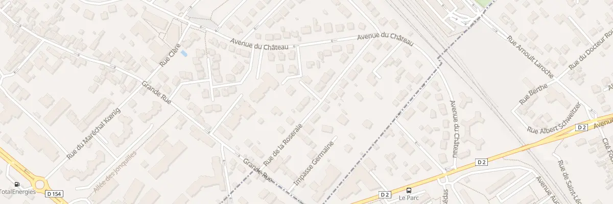 Plan du 12 Rue de la Roseraie à Verneuil-sur-Seine