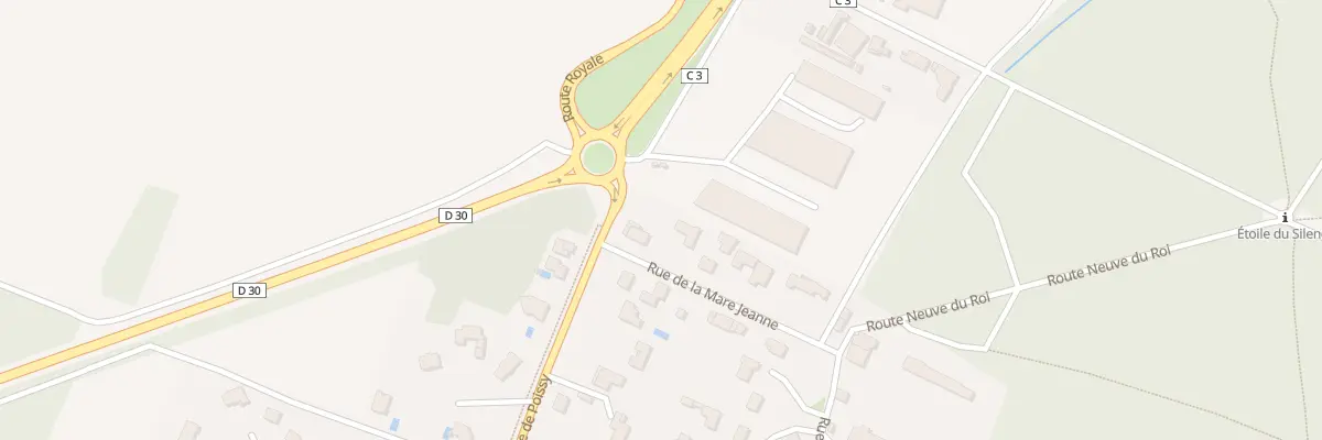 Plan du 22 Rue de la Mare Jeanne à Feucherolles