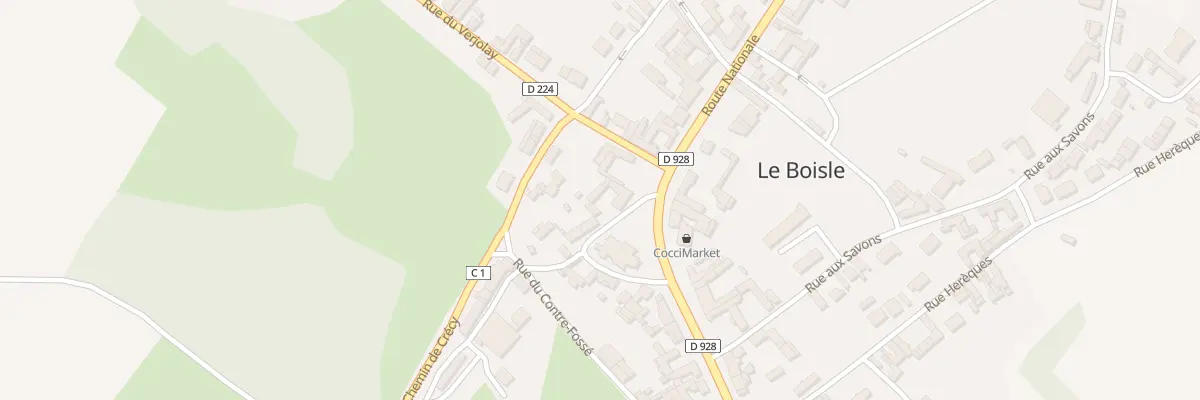 Plan du 13 Pl du Onze Novembre au Boisle