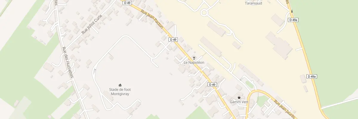 Plan du 37 Rue Jean Pacton à Montgivray