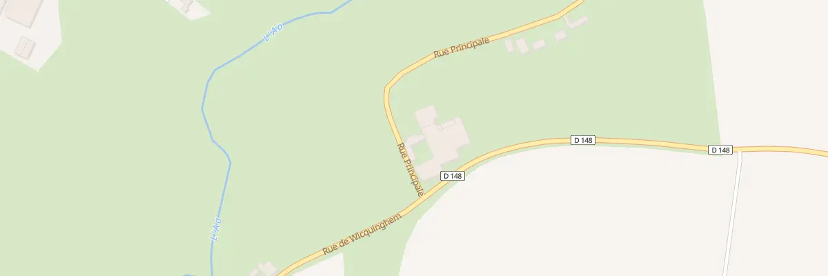 Plan du 2 Rue Principale à Ergny