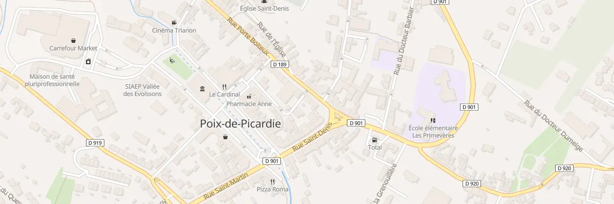 Plan du 5 Rue Charles Méhaye à Poix-de-Picardie