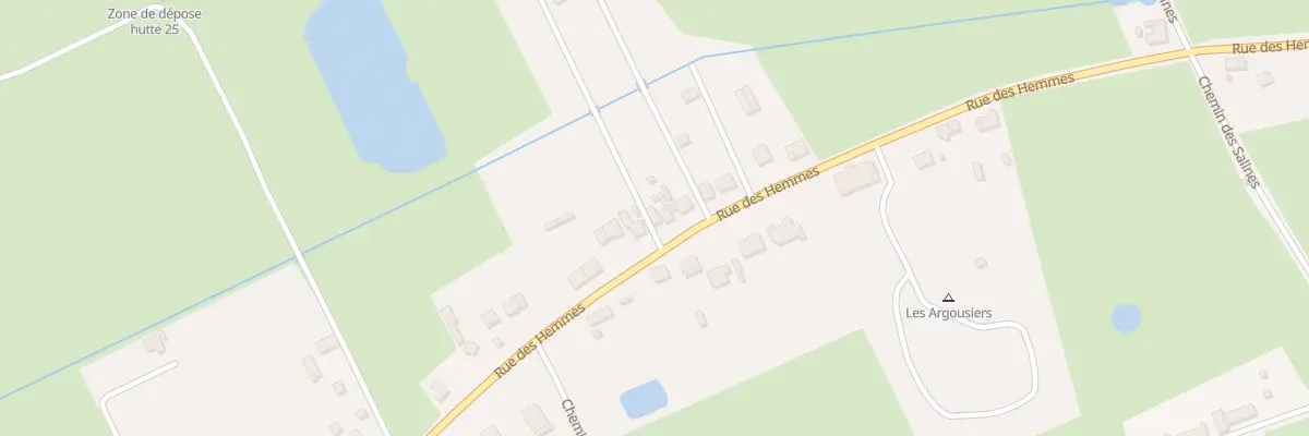 Plan du 615 Rue des Hemmes d’Oye à Oye-Plage