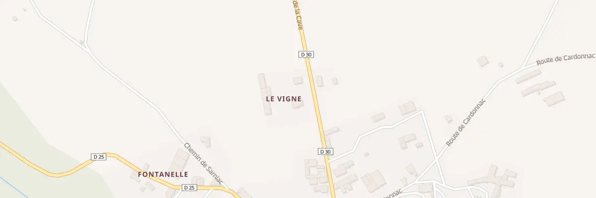 Plan du 5108 Le Vigne à Noailles