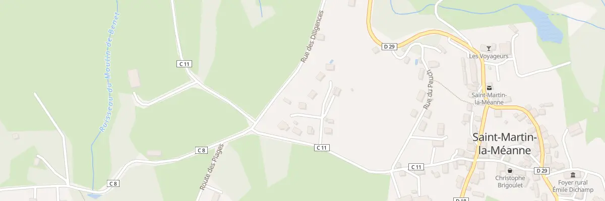 Plan du 5297 Au Rampo à Saint-Martin-la-Méanne