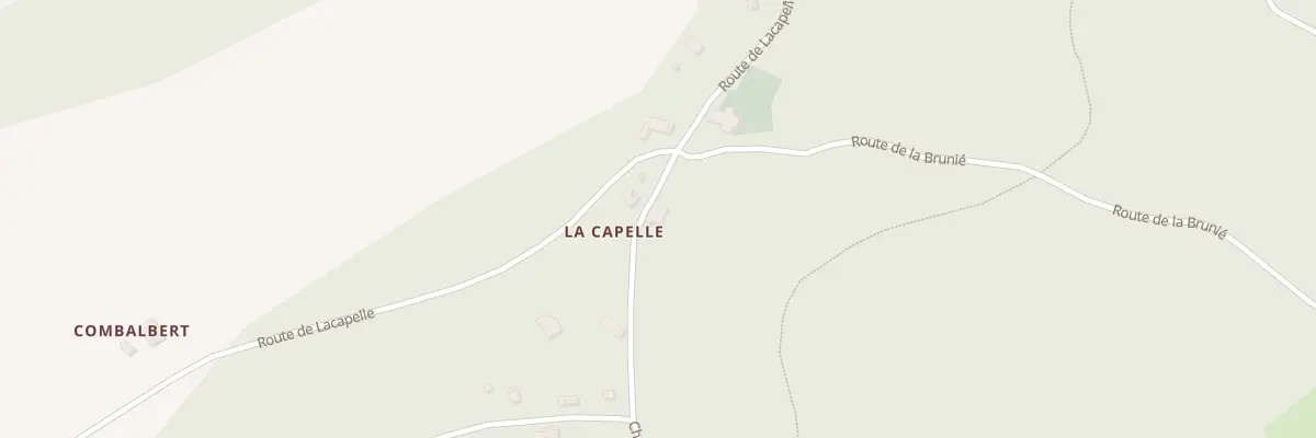 Plan du 5226 Lacapelle à Damiatte
