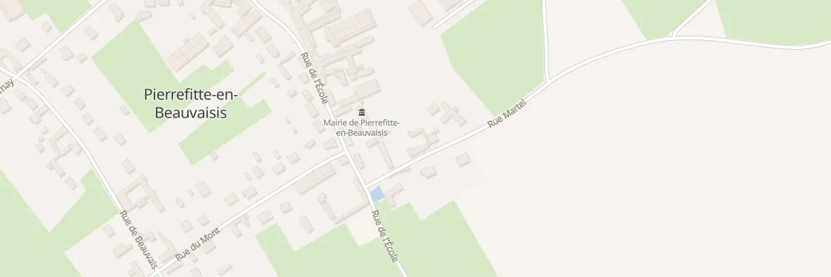 Plan du 5 Rue Martel à Pierrefitte-en-Beauvaisis