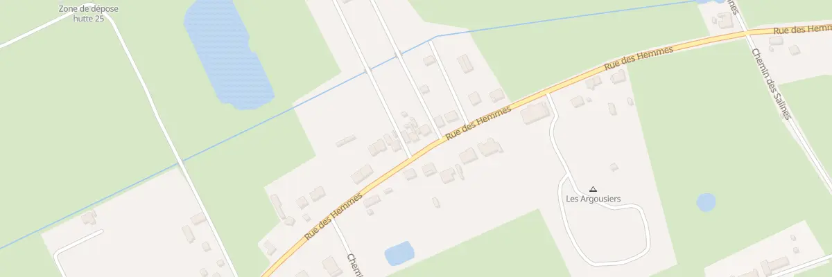 Plan du 617 Rue des Hemmes d’Oye à Oye-Plage
