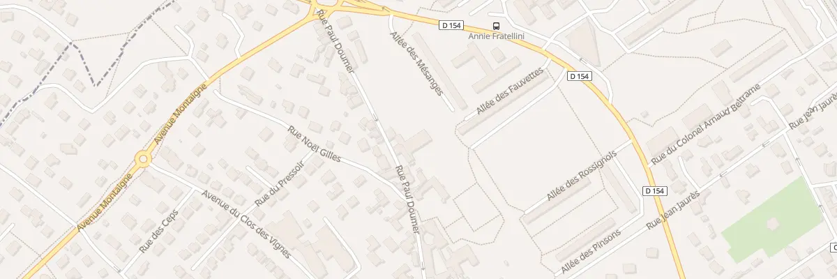 Plan du 38 Rue Paul Doumer à Vernouillet