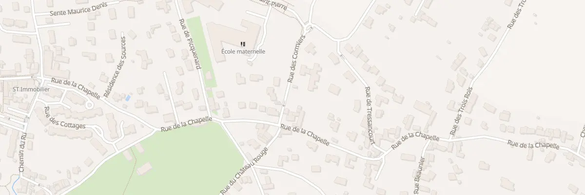 Plan du 501 Rue de la Chapelle à Orgeval