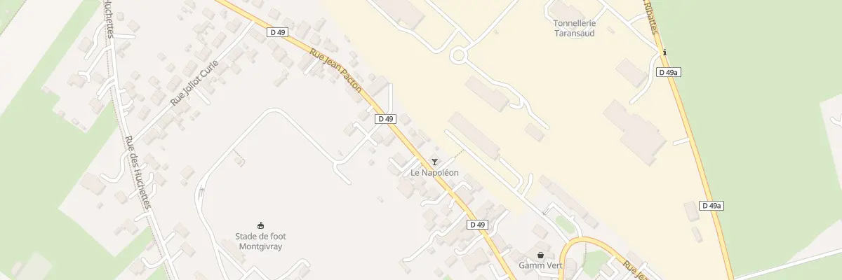 Plan du 36 Rue Jean Pacton à Montgivray