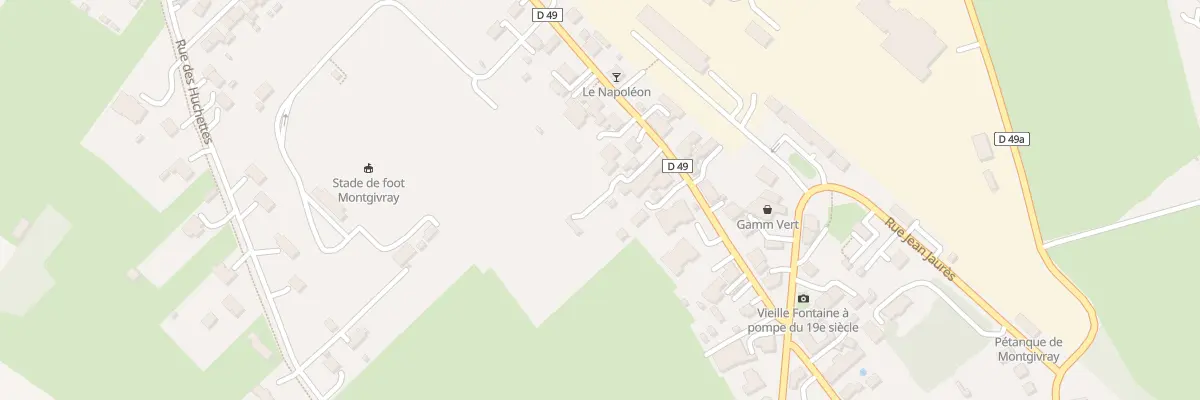 Plan du 47 Rue Jean Pacton à Montgivray