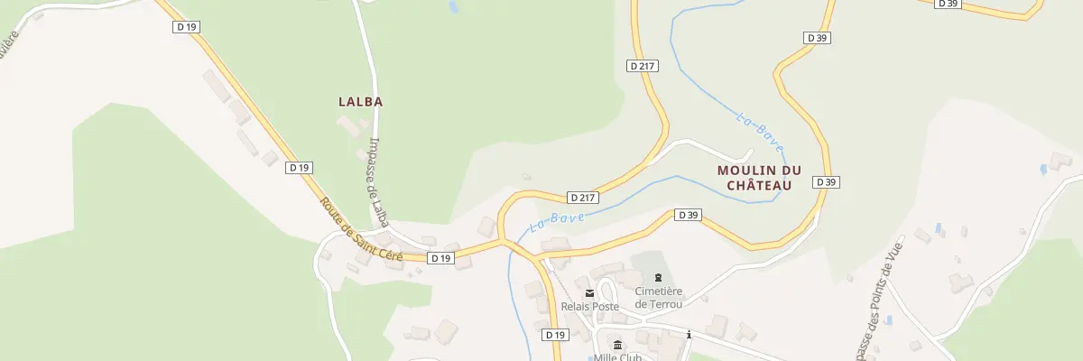 Plan du 5008F Lalba à Terrou