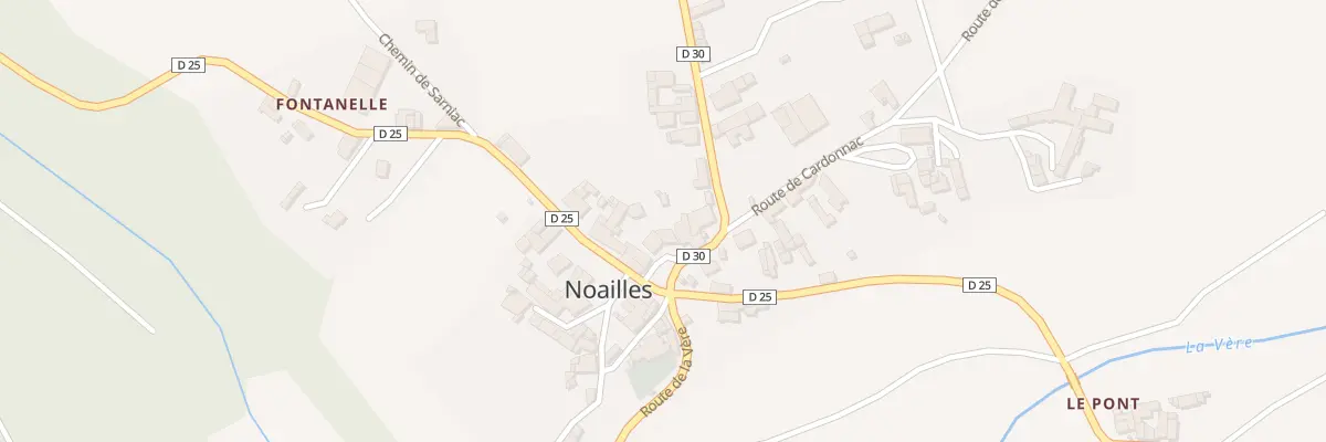 Plan du 29 Rte de la Cave à Noailles