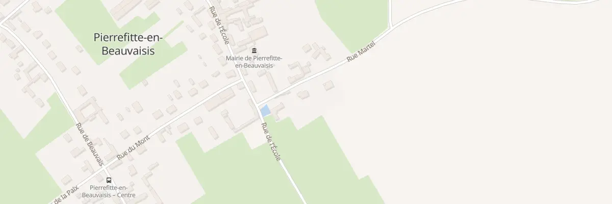 Plan du 4 Rue Martel à Pierrefitte-en-Beauvaisis