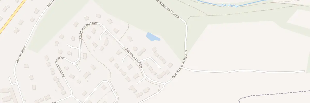 Plan du 61 Res du Frier à Poix-de-Picardie