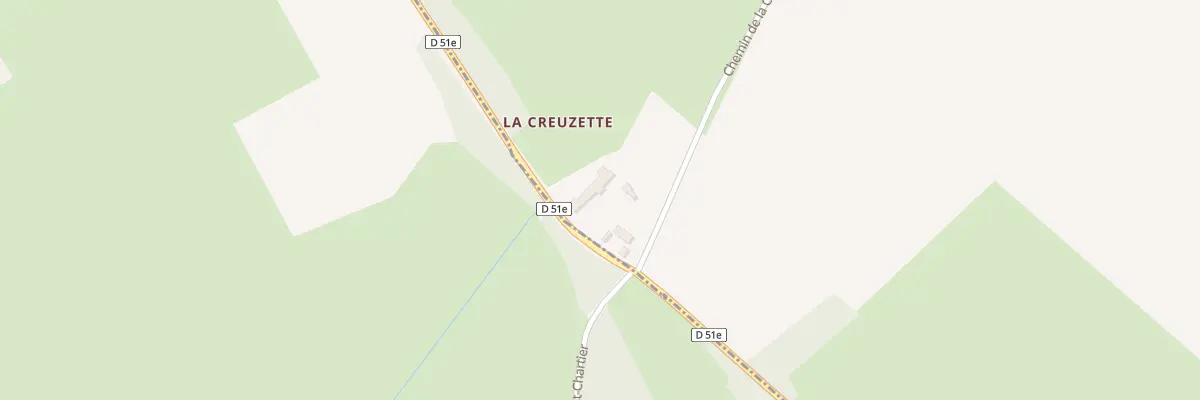 Plan du 5104 La Creuzette à Saint-Chartier