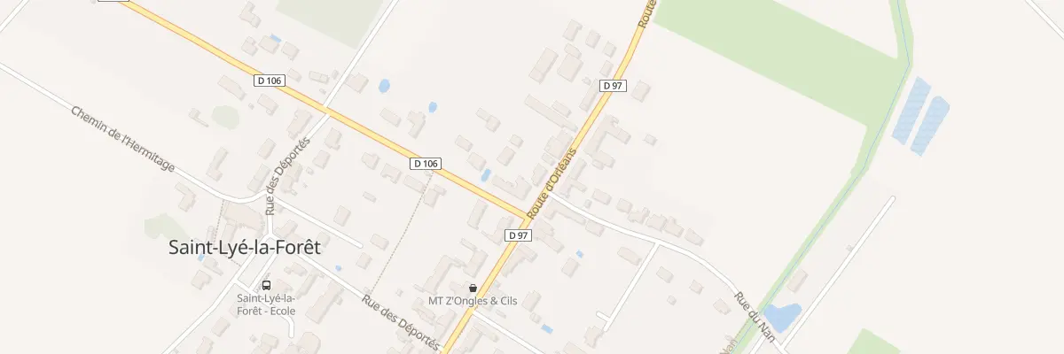 Plan du 12 Rte d’Orléans à Saint-Lyé-la-Forêt