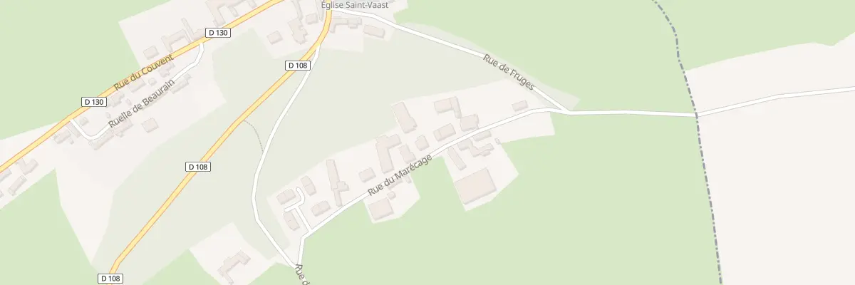 Plan du 15 Rue du Marecage à Lebiez