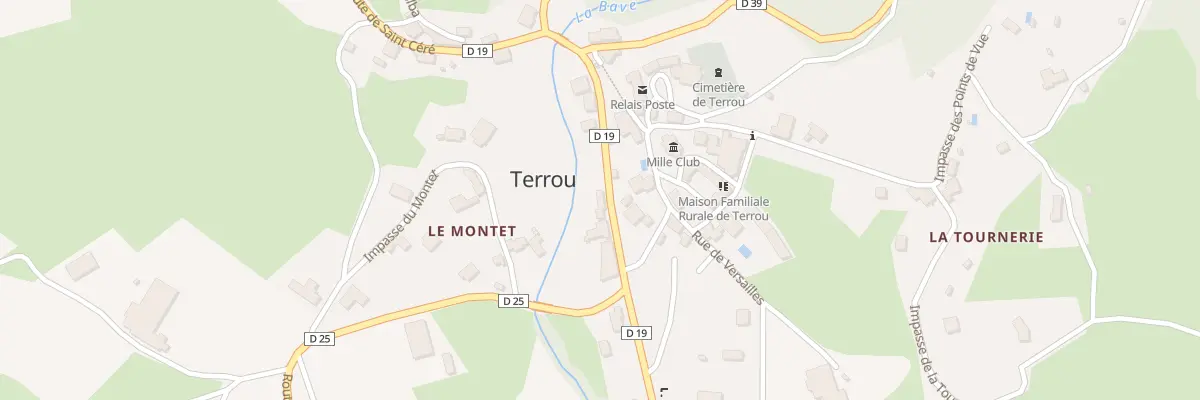 Plan du 29 Le Bourg à Terrou