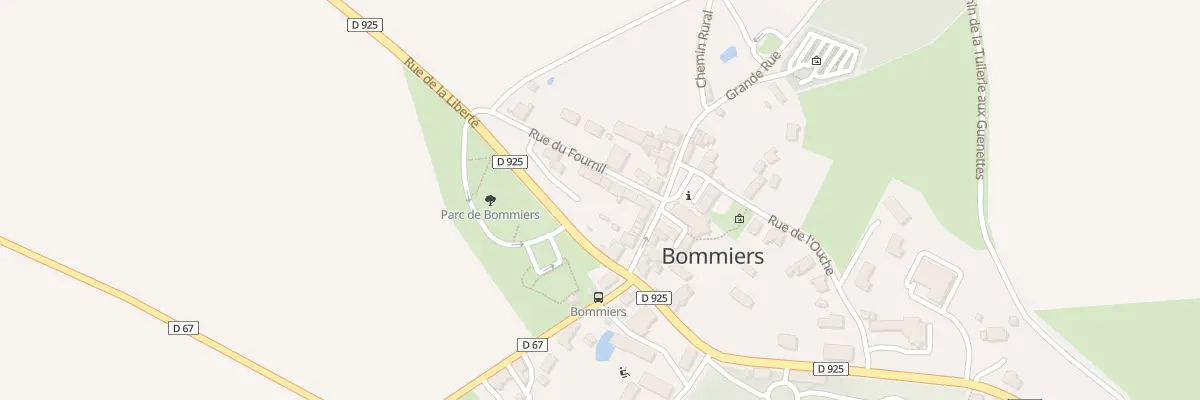Plan du 5027 Le Bourg à Bommiers