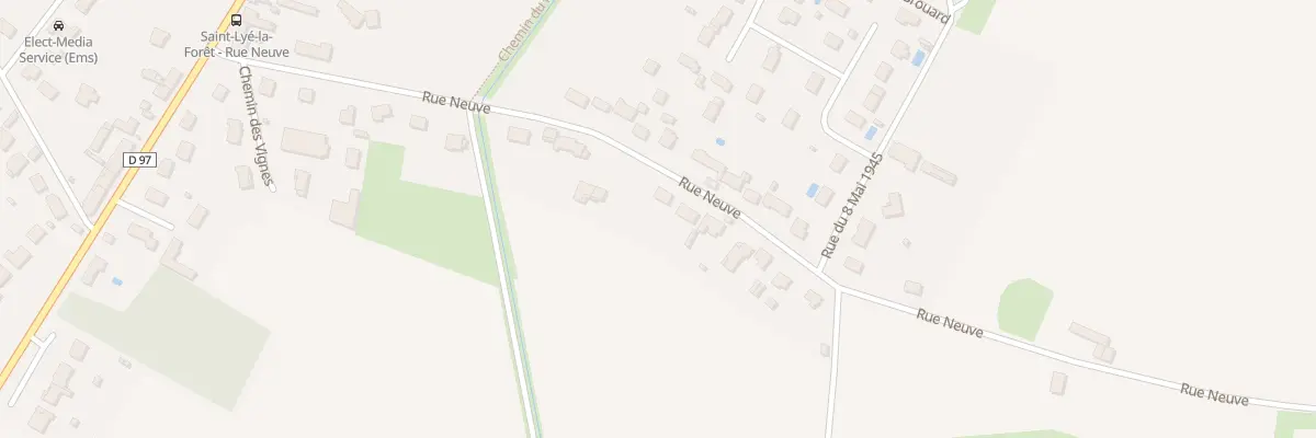 Plan du 360 Rue Neuve à Saint-Lyé-la-Forêt