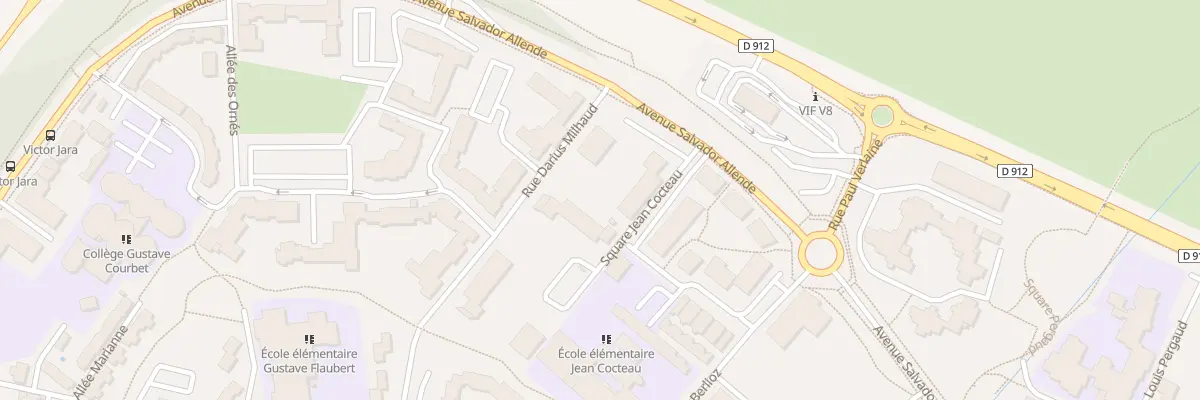 Plan du 14 Sq Jean Cocteau à Trappes