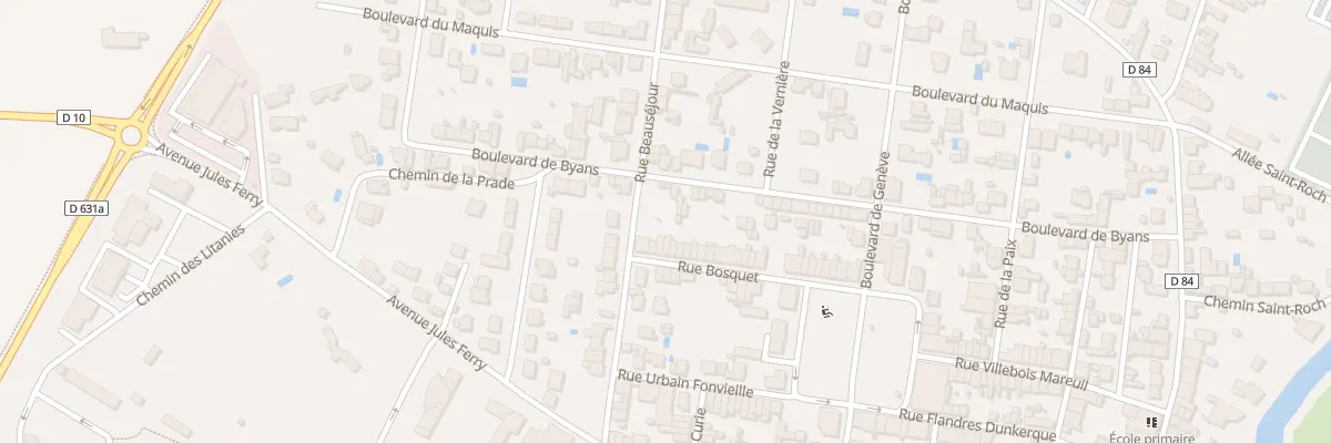 Plan du 22 Rue Bosquet à Graulhet