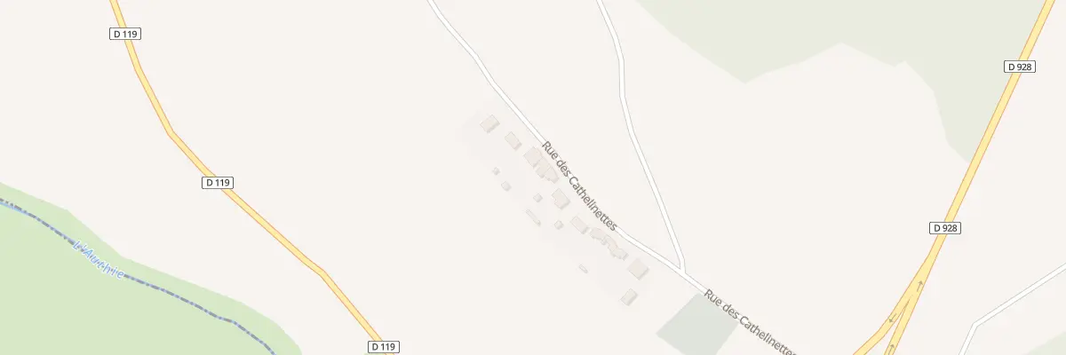 Plan du 15 Rue des Cathelinettes à Labroye
