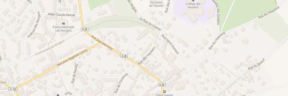 Plan du 1T Rue des Hautiers à Marines