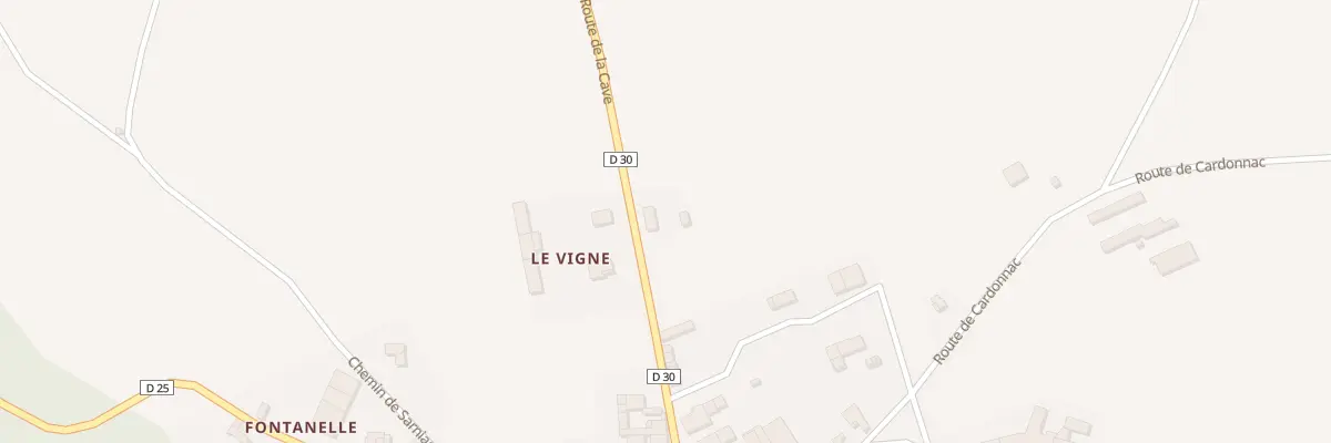 Plan du 5130 Camp Marc à Noailles