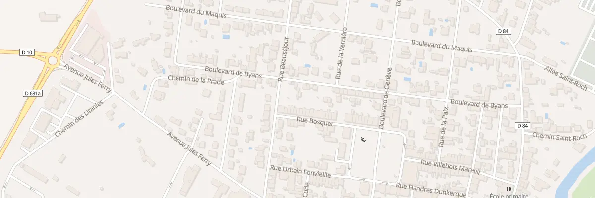 Plan du 18 Rue Bosquet à Graulhet