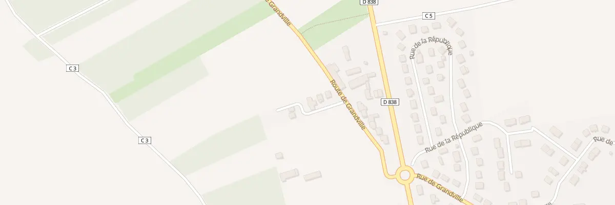 Plan du 33 Rue de Grandville à Pussay