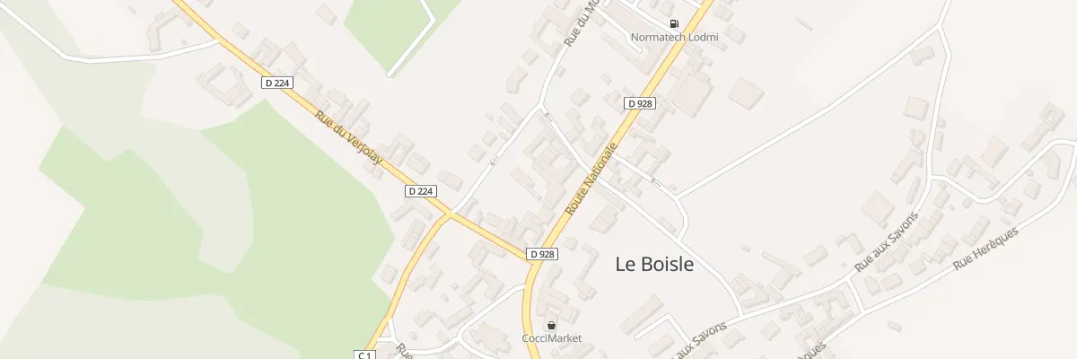 Plan du 35 Rte Nationale au Boisle