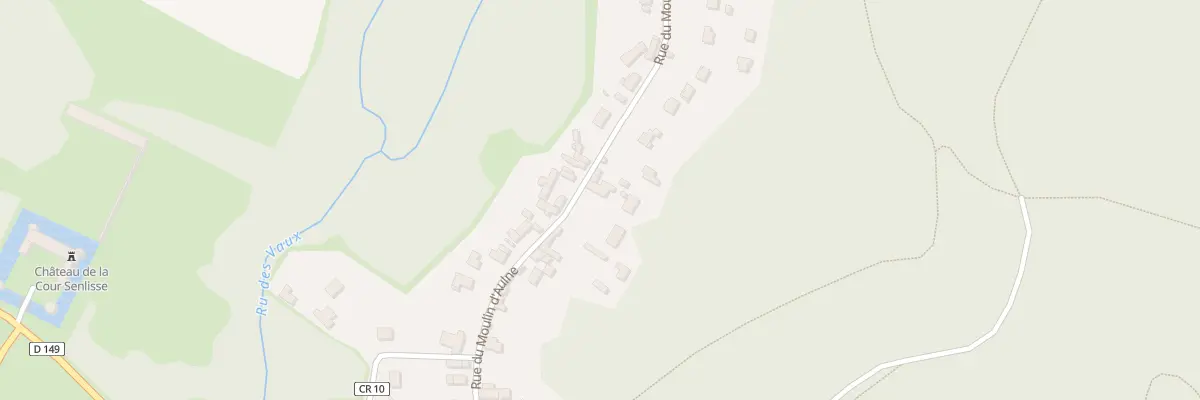 Plan du 32 Rue du Moulin d’Aulne à Senlisse