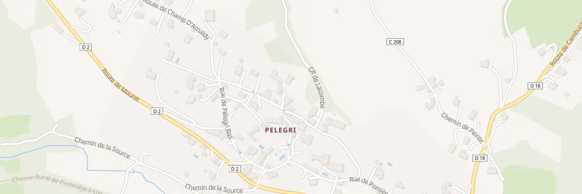 Plan du 5041 Pelegri à Lissac-et-Mouret