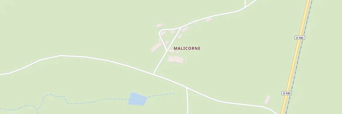 Plan du 2 Malicorne à Nouziers