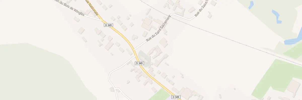 Plan du 1414 Rte Nationale à Bouin-Plumoison