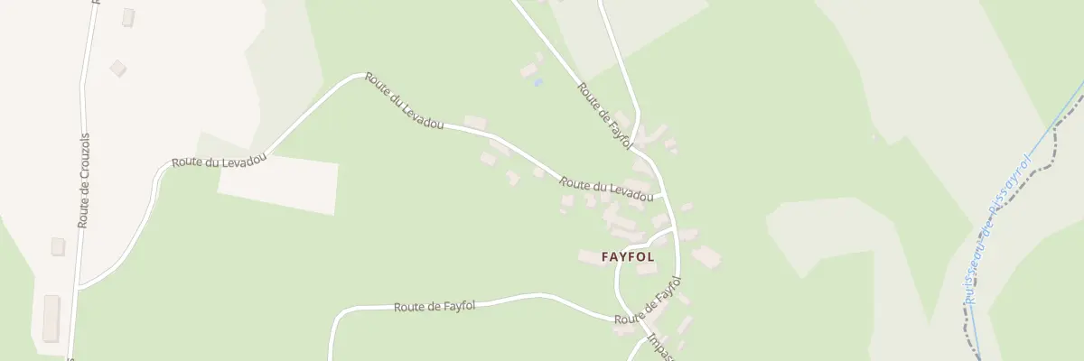 Plan du 5111 Fayfol à Labathude