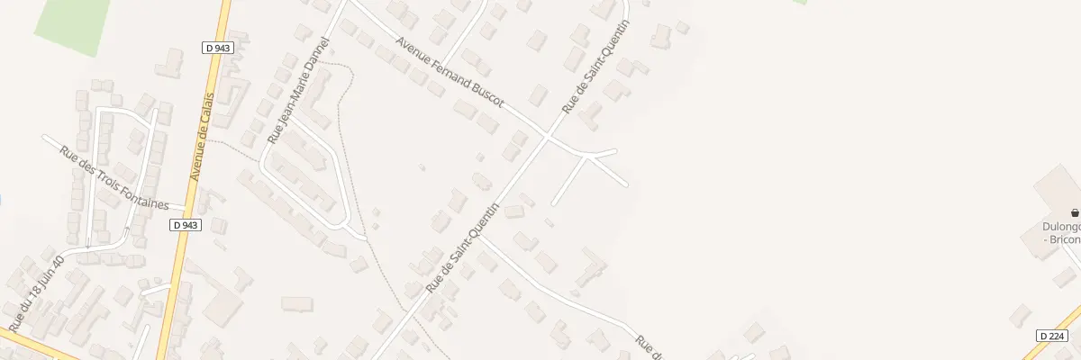 Plan du 436 Rue de Saint-quentin à Ardres