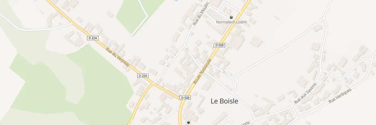 Plan du 37 Rte Nationale au Boisle