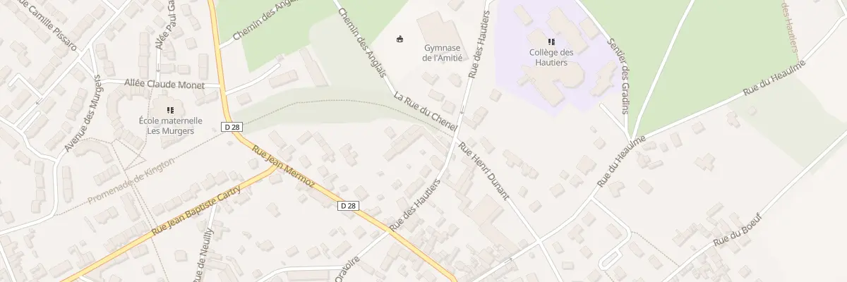 Plan du 3B Rue des Hautiers à Marines