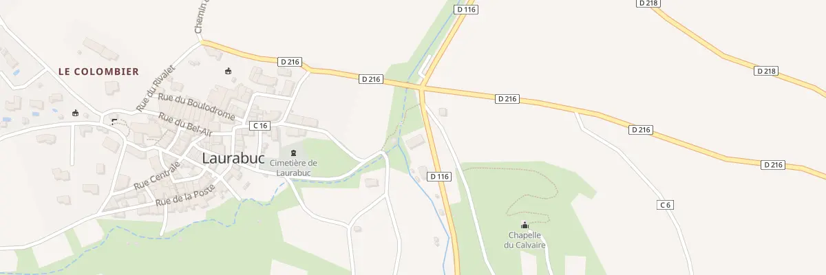 Plan du 128 Ribalbourt à Laurabuc