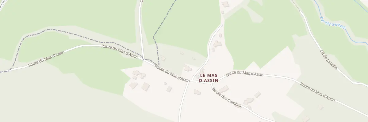 Plan du 27 Imp des Pics Verts à Camburat