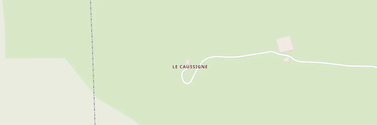 Plan du 181 Le Caussigné à Rivel