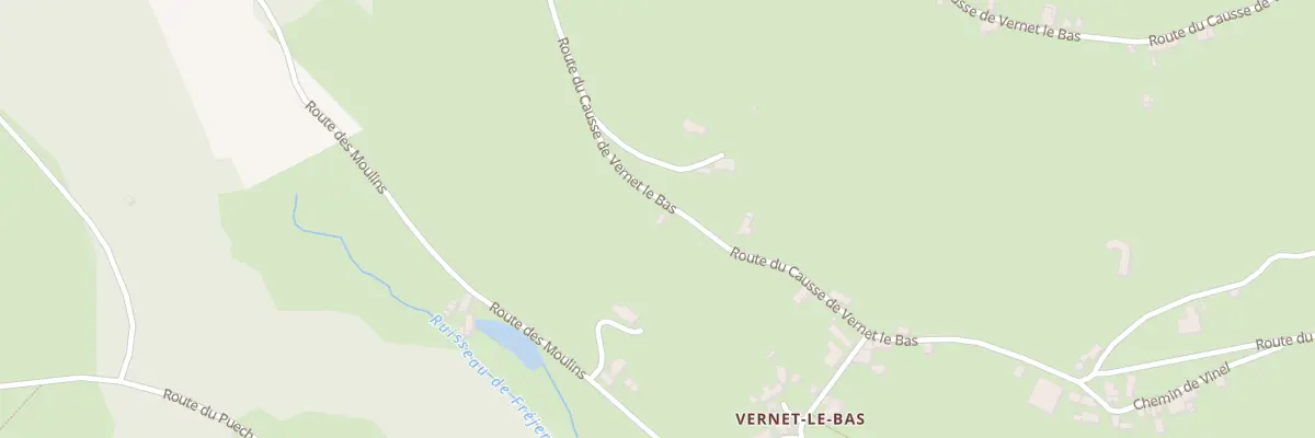 Plan du 5106A Le Vigne à Balaguier-d’Olt