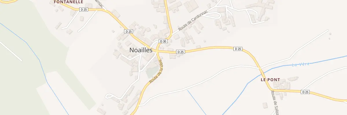 Plan du 42 Rte de la Plaine d’Albi à Noailles